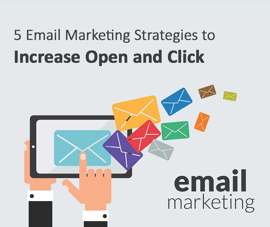 5 Email Marketing Strategies to Increase Open and Click-Through Rates